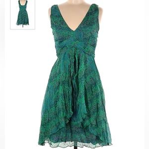 Zara Jade Green Dress in M